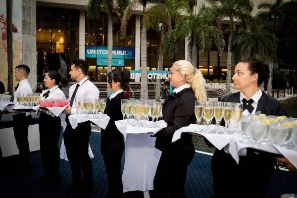 Biscayne Lady Staff Awaiting the Guests